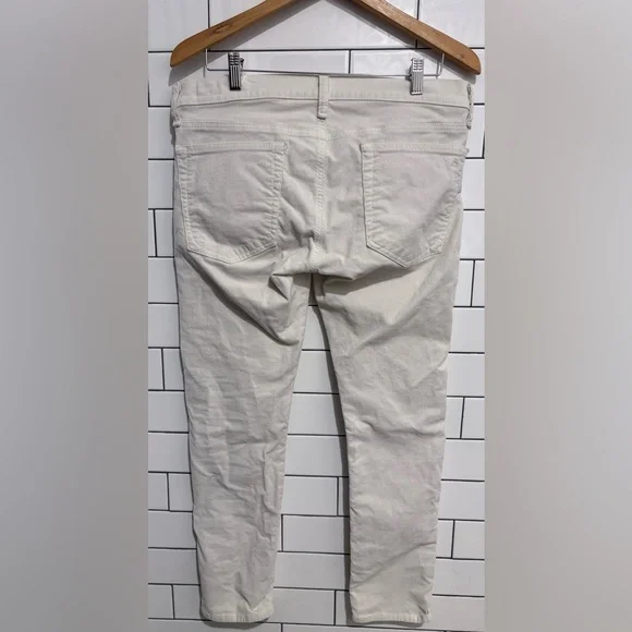 Rag & Bone winter white Tomboy skinny Corduroy Jeans 29 - Picture 6 of 11